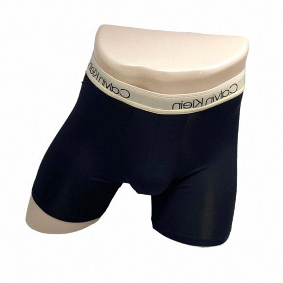 Calvin Klein Microfibre Stretch Black Boxer Brief Men's NB2570914 Underwear - Picture 8 of 9